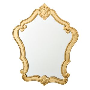 Espelho Provençal Dourado Envelhecido