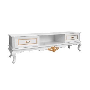 Rack Lavanda Branco com Dourado Soleil