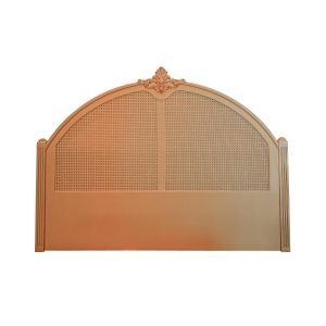 Cabeceira Casal Lavanda com Palha - Dourado Soleil