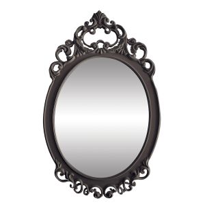 Espelho Oval Chateau - Cinza Imperador 