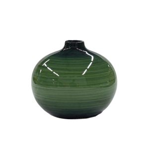 Vaso Bojudo decorativo em Cerâmica