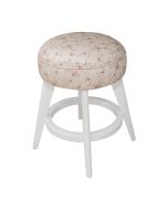 Banqueta Pub Clássica Branca Laqueada