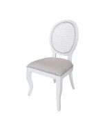 Cadeira Medalhão Delicate Palha