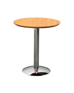 MESA REDONDA COM PÉS METÁLICOS