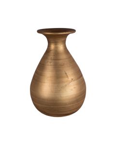 Vaso Bojudo G Carolina Haveroth - Fosco - Dourado Envelhecido