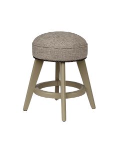 Banqueta Pub contemporânea com tachas